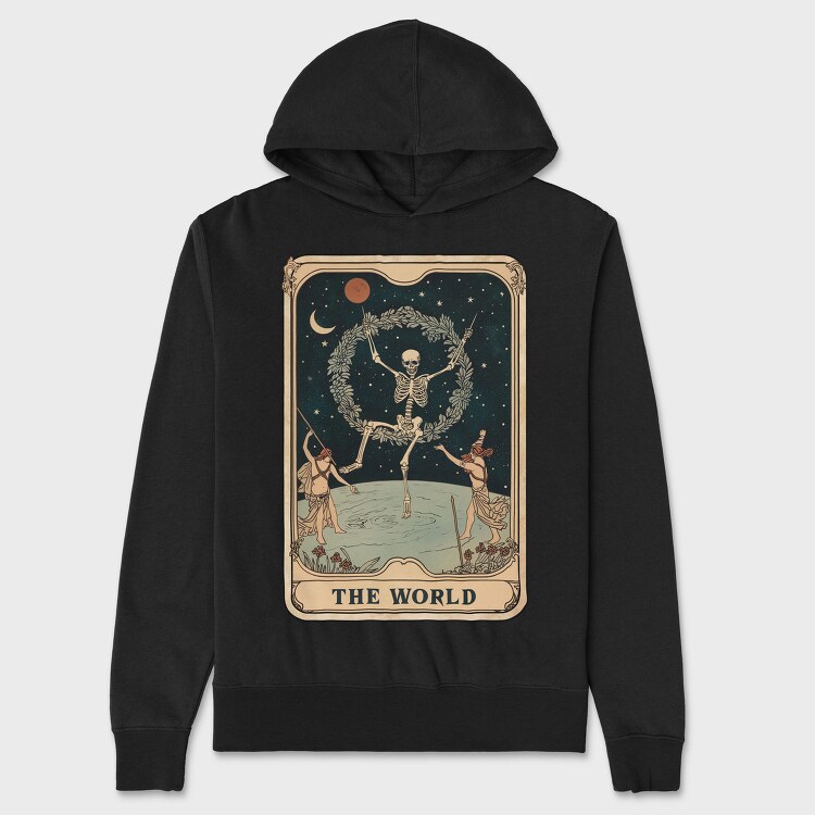 The World, Hanorac Oversize Barbati (Unisex)