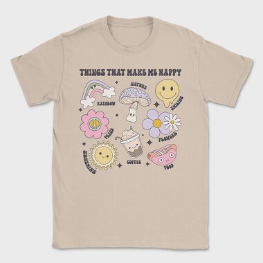 Things That Make Me Happy, Tricou Barbati (Unisex)