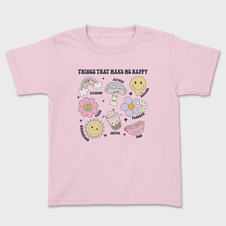 Things That Make Me Happy, Tricou Copii