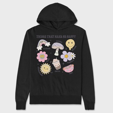 Things That Make Me Happy, Hanorac Oversize Barbati (Unisex)