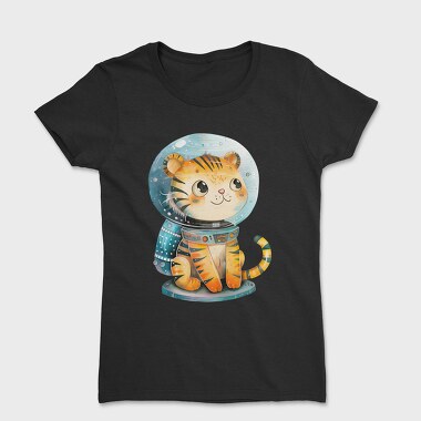 Tiger Astronaut Spacesuit, Tricou Femei