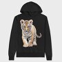 Tiger Cub Walk, Hanorac Oversize Barbati (Unisex)