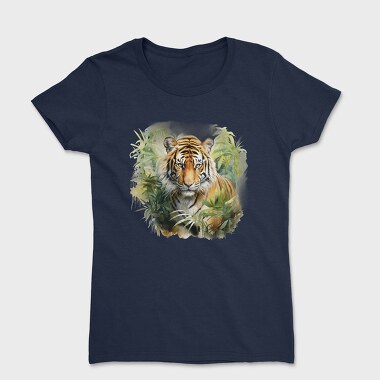 Tiger In Jungle, Tricou Femei