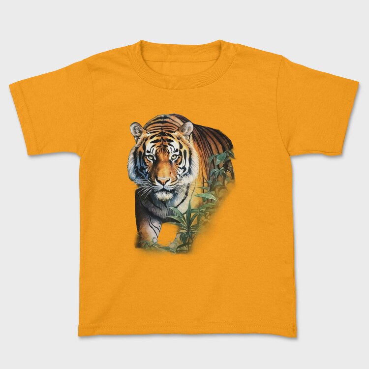 Tiger Jungle Face, Tricou Copii