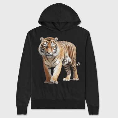 Tiger Majesty Club, Hanorac Oversize Barbati (Unisex)