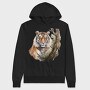 Tiger Nature Wildness, Hanorac Oversize Barbati (Unisex)