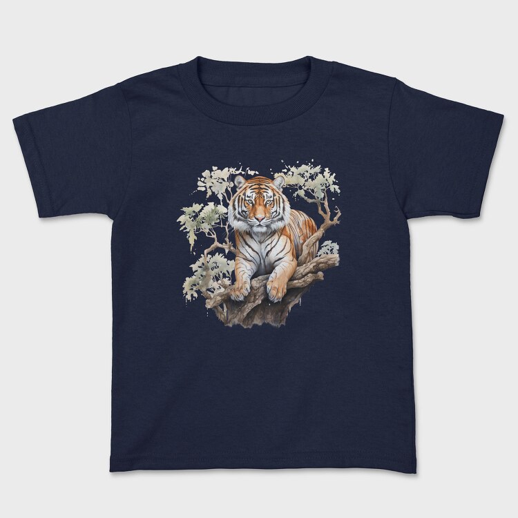 Tiger On Branch, Tricou Copii