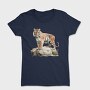 Tiger On Rock, Tricou Femei