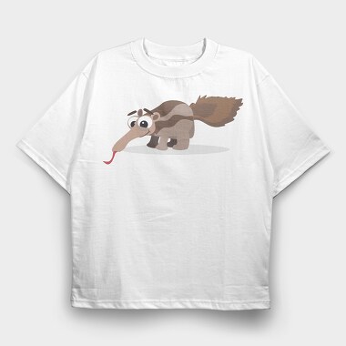 Ant Eater Buddy, Tricou Oversize Barbati (Unisex)