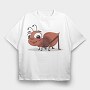 Ant Smiley, Tricou Oversize Barbati (Unisex)