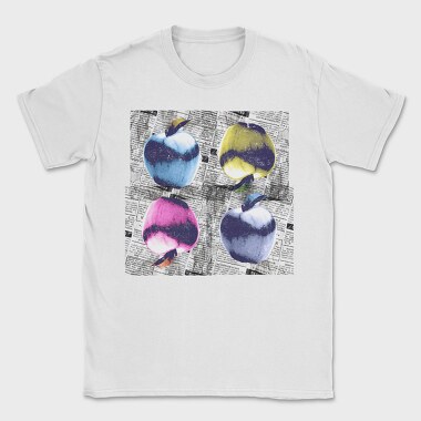 Apple Pop Art Tote, Tricou Barbati (Unisex)