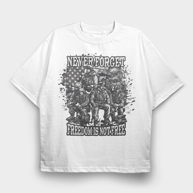 Army United States Patriotic, Tricou Oversize Barbati (Unisex)