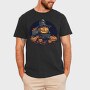Halloween Pumpkin Train King, Tricou Barbati (Unisex)