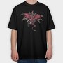 Dragon Climbing, Tricou Oversize Barbati (Unisex)