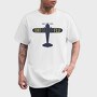 Eat Sleep Fly, Tricou Barbati (Unisex)