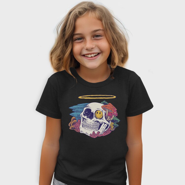 Skull Mushrooms, Tricou Copii