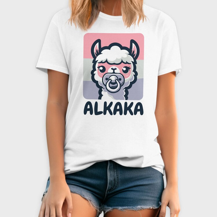 Baby Llama Alkaka, Tricou Barbati (Unisex)