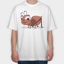 Ant Smiley, Tricou Oversize Barbati (Unisex)