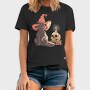 Halloween Witch Cat, Tricou Barbati (Unisex)