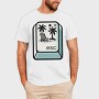 Beach Escape Key Esc, Tricou Barbati (Unisex)