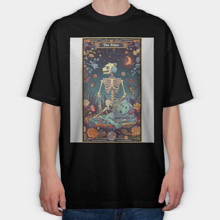 The Polar Bear, Tricou Oversize Barbati (Unisex)