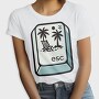 Beach Escape Key Esc, Tricou Femei