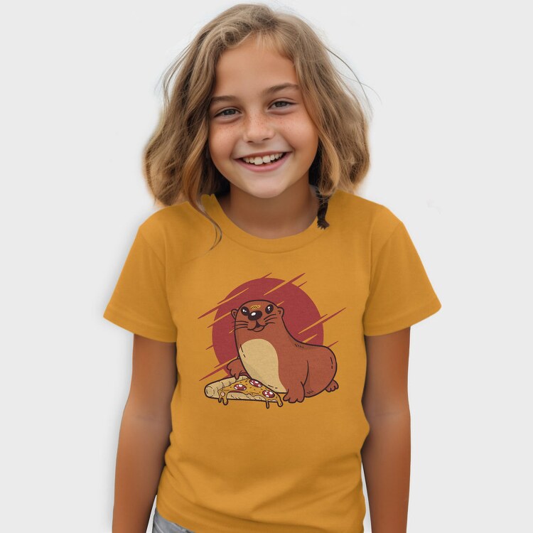 Baby Otter Pizza, Tricou Copii