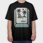 Beach Escape Key Esc, Tricou Oversize Barbati (Unisex)