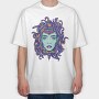 Medusa Face, Tricou Oversize Barbati (Unisex)