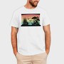 Silhouetted Aquarium, Tricou Barbati (Unisex)