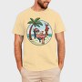 Beach Summer Santa Claus, Tricou Barbati (Unisex)
