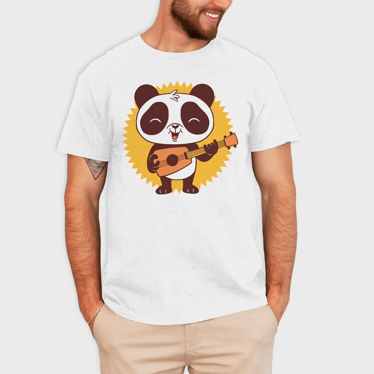 Baby Panda, Tricou Barbati (Unisex)