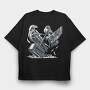 Hammer And Crow Birds Crown, Tricou Oversize Barbati (Unisex)