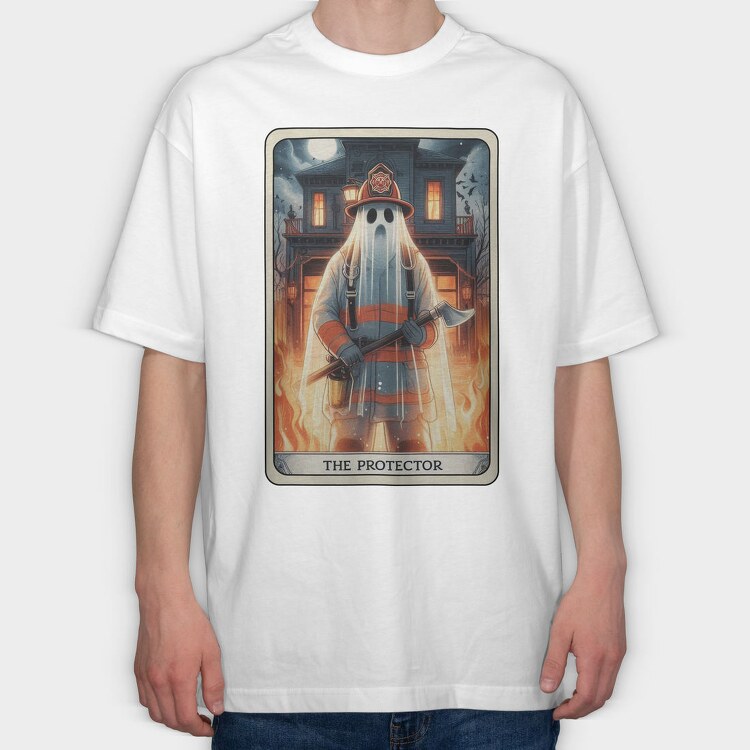 The Protector, Tricou Oversize Barbati (Unisex)