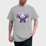 Panda Lifting Weights, Tricou Barbati (Unisex)