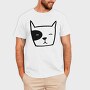 Simple Dog Face, Tricou Barbati (Unisex)