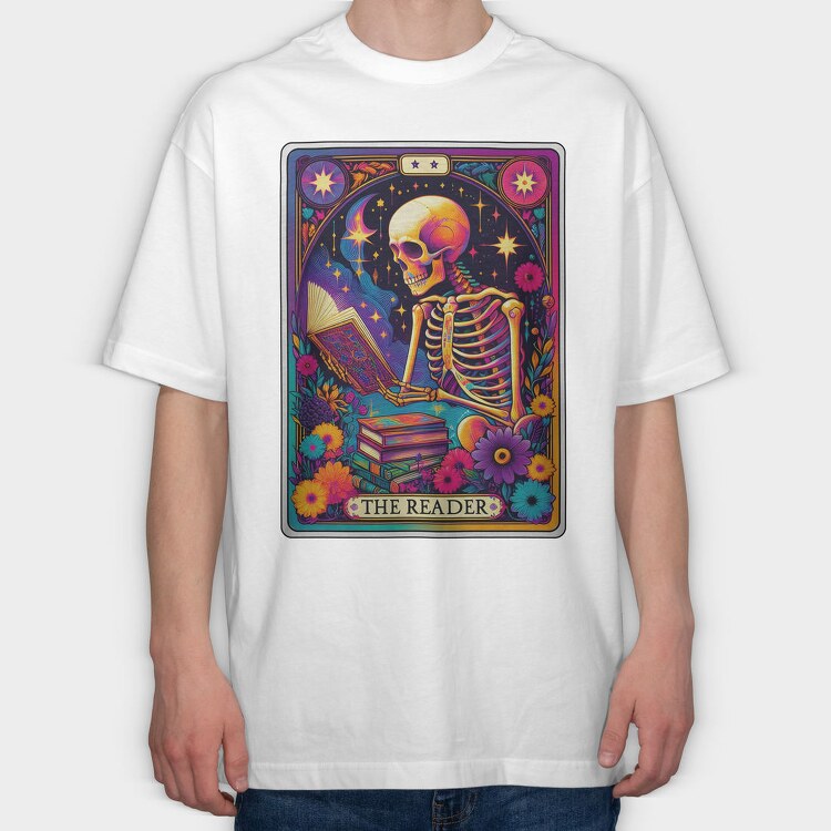 The Reader, Tricou Oversize Barbati (Unisex)