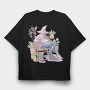 Plant Witch, Tricou Oversize Barbati (Unisex)