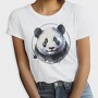 Panda Watercolor Mug, Tricou Femei