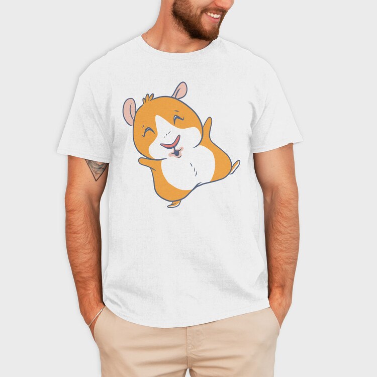 Hammy Huggles, Tricou Barbati (Unisex)