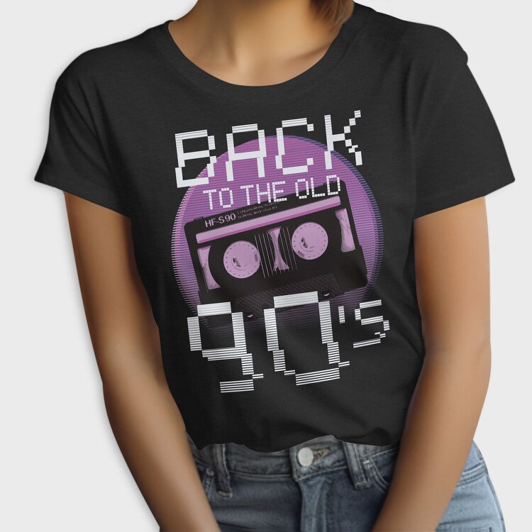 Back To Old 90S, Tricou Femei
