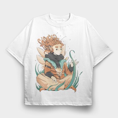 Cottagecore Elf Fantasy Night, Tricou Oversize Barbati (Unisex)