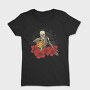 Cool Plants Skeleton Skull, Tricou Femei
