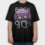 Back To Old 90S, Tricou Oversize Barbati (Unisex)