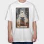 The Scholar, Tricou Oversize Barbati (Unisex)
