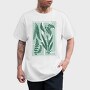 Plants And Fern Leaves Vintage, Tricou Barbati (Unisex)