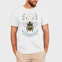 Bee And Moon Mystic, Tricou Barbati (Unisex)