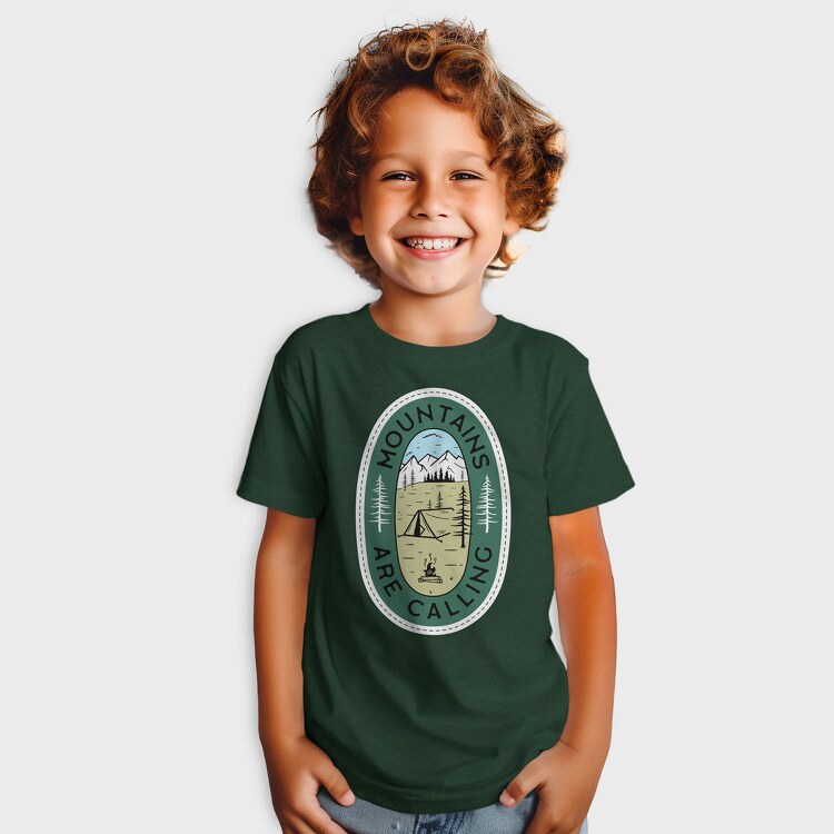 Mountains Are Calling Camp, Tricou Copii