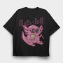 Playful Axolotl Mathalotl, Tricou Oversize Barbati (Unisex)