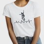 Skateboard Heart Line, Tricou Femei